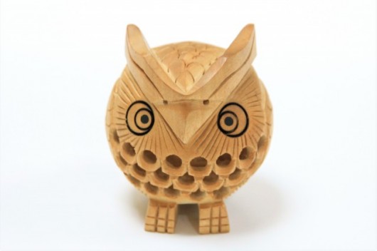 木彫りふくろう（ミニサイズ）Hand-carved owl（きぼりふくろう（みにさいず））