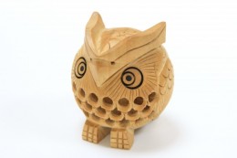 木彫りふくろう（ミニサイズ）Hand-carved owl（きぼりふくろう（みにさいず））　サンプル1