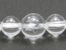 水晶　梵字彫り腕数珠(文殊菩薩)（すいしょう　ぼんじぼりうでじゅず(もんじゅぼさつ)）　サンプル2