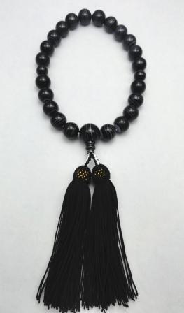 男性用　黒縞メノウ共