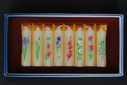 夕霧 みつろう Beeswax candle YUGIRI（ゆうぎり　みつろう）