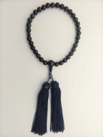 女性用　青トラメ片手共正頭