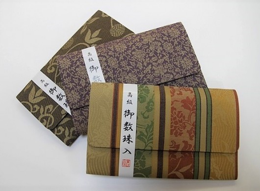 御数珠入れ　シルキー綿  Silk Juzu case（おじゅずいれ　しるきーめん）
