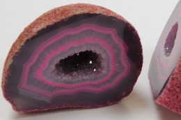 アゲートペア（瑪瑙/ピンクアゲート）Pink agate（あげーとぺあ（めのう/ぴんくあげーと））　サンプル1