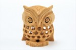 木彫りふくろう（ミニサイズ）Hand-carved owl
