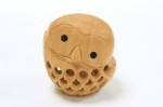 木彫りふくろう（ミニサイズ）Hand-carved owl