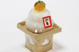 鏡餅ミニキャンドル Candle-Kagami-mochi（かがみもち　みにきゃんどる）　サンプル1