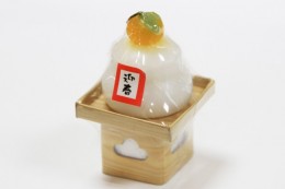 鏡餅ミニキャンドル Candle-Kagami-mochi（かがみもち　みにきゃんどる）　サンプル2