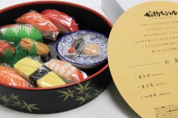 お寿司キャンドル　Candle-Sushi（おすしきゃんどる）　サンプル1