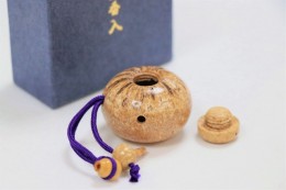 塗香入れ 天竺菩提樹 Zuko case（ずこういれ　てんじくぼだいじゅ）　サンプル1