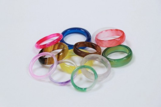 瑪瑙ゆびわ  Agate ring（めのうゆびわ）