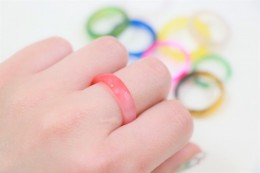 瑪瑙ゆびわ  Agate ring（めのうゆびわ）　サンプル1