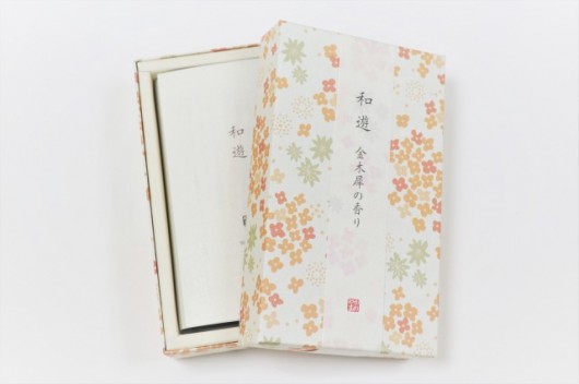 和遊　金木犀の香り（平箱）Wayu Osmanthus（わゆう　きんもくせいのかおり）