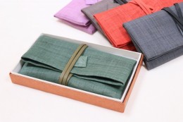 麻　念珠（数珠）入れ　Hemp accessory case（あさ　ねんじゅ（じゅず）いれ）　サンプル1