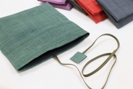 麻　念珠（数珠）入れ　Hemp accessory case（あさ　ねんじゅ（じゅず）いれ）　サンプル2