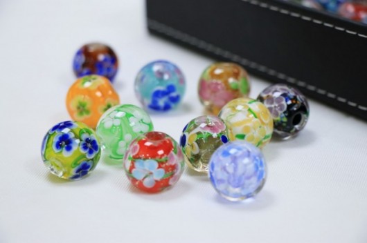 とんぼ玉（単品）Glass bead（とんぼだま）