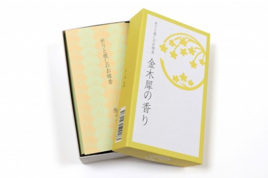 祈りと癒しのお線香　金木犀の香り　Osmanthus Incense stick（きんもくせいのかおり）