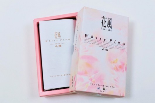 花風 白梅 ka-fuh/White plum Incense stick（かふう　しらうめ）