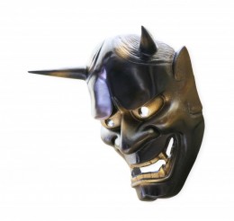 般若面 黒 Hannya's mask Black（はんにゃめん くろ）　サンプル1