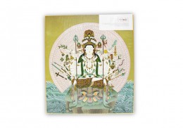 仏画色紙　サンプル1
